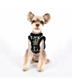 Puppia Puppia Prancer Harness Model B Black -Hondenmode puppia prancer harness model b black 4