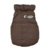 Puppia Puppia Puffer Vest Harness Jumper Brown