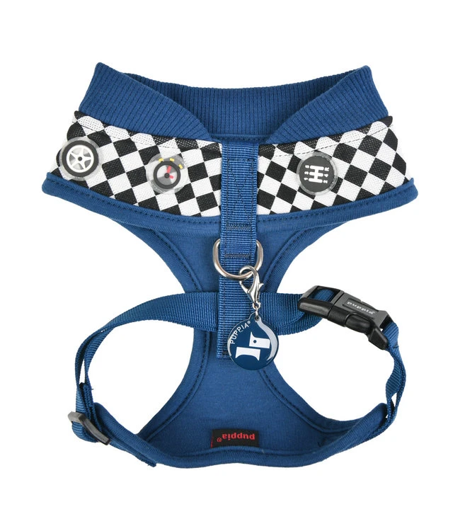 Puppia Puppia Racer Harness Model A Royal Blue 4 Puppia Puppia Racer Harness Model A Royal Blue - Afbeelding 2