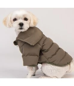 Puppia Puppia Sailor Collar Harness Jumper Khaki -Hondenmode puppia sailor collar harness jumper khaki 4