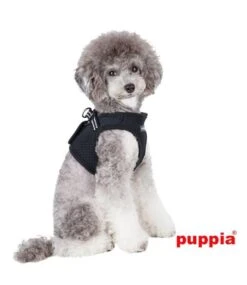 Puppia Puppia Smart Met Reflecterende Strip Soft Harness Model B Black -Hondenmode puppia smart met reflecterende strip soft harness 3