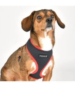 Puppia Puppia Soft Harness II Model A Grey -Hondenmode puppia soft harness ii model a grey 7