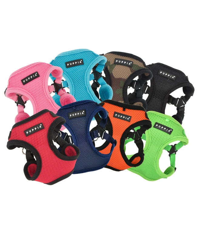 Puppia Puppia Soft Harness Model C Green 4 Puppia Puppia Soft Harness Model C Green - Afbeelding 2