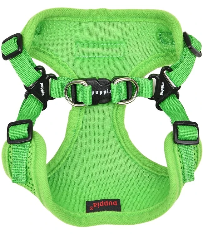 Puppia Puppia Soft Harness Model C Green 5 Puppia Puppia Soft Harness Model C Green - Afbeelding 3