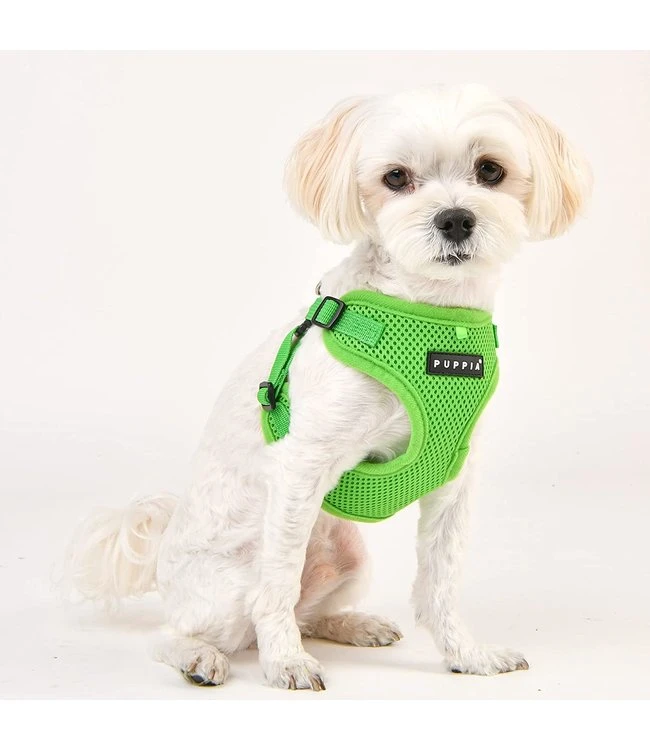 Puppia Puppia Soft Harness Model C Green 7 Puppia Puppia Soft Harness Model C Green - Afbeelding 5