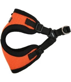 Puppia Puppia Soft Harness Model C Orange -Hondenmode puppia soft harness model c orange 2
