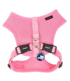 Puppia Puppia Soft Harness Model E Pink -Hondenmode puppia soft harness model e pink 1