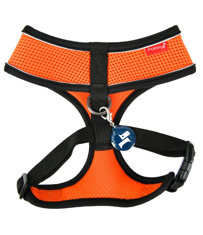 Puppia Puppia Soft Harness PRO Model A Orange 4 Puppia Puppia Soft Harness PRO Model A Orange - Afbeelding 2