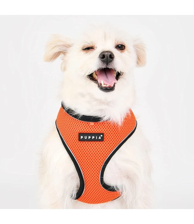 Puppia Puppia Soft Harness PRO Model A Orange 7 Puppia Puppia Soft Harness PRO Model A Orange - Afbeelding 5
