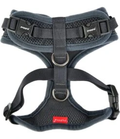 Puppia Puppia Soft Harness Ritefit Grey -Hondenmode puppia soft harness ritefit grey 1