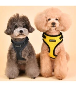 Puppia Puppia Soft Harness Ritefit Grey -Hondenmode puppia soft harness ritefit grey 6