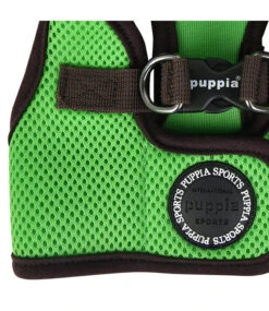 Puppia Puppia Soft Vest Harness II Model B Green -Hondenmode puppia soft vest harness ii model b green 4