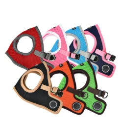 Puppia Puppia Soft Vest Harness II Model B Green -Hondenmode puppia soft vest harness ii model b green 5