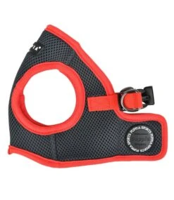 Puppia Puppia Soft Vest Harness II Model B Grey -Hondenmode puppia soft vest harness ii model b grey 2