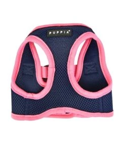 Puppia Puppia Soft Vest Harness II Model B Navy -Hondenmode puppia soft vest harness ii model b navy 1