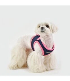 Puppia Puppia Soft Vest Harness II Model B Navy -Hondenmode puppia soft vest harness ii model b navy 3