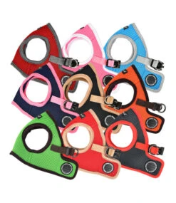 Puppia Puppia Soft Vest Harness II Model B Red -Hondenmode puppia soft vest harness ii model b red 2