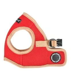Puppia Puppia Soft Vest Harness II Model B Red -Hondenmode puppia soft vest harness ii model b red 3