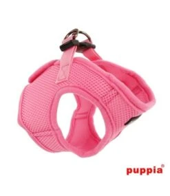 Puppia Puppia Soft Vest Harness Model B Pink -Hondenmode puppia soft vest harness model b pink 2