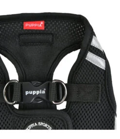Puppia Puppia Soft Vest Harness PRO Model B Black -Hondenmode puppia soft vest harness pro model b black 3