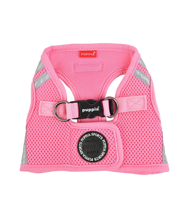 Puppia Puppia Soft Vest Harness PRO Model B Pink 4 Puppia Puppia Soft Vest Harness PRO Model B Pink - Afbeelding 2