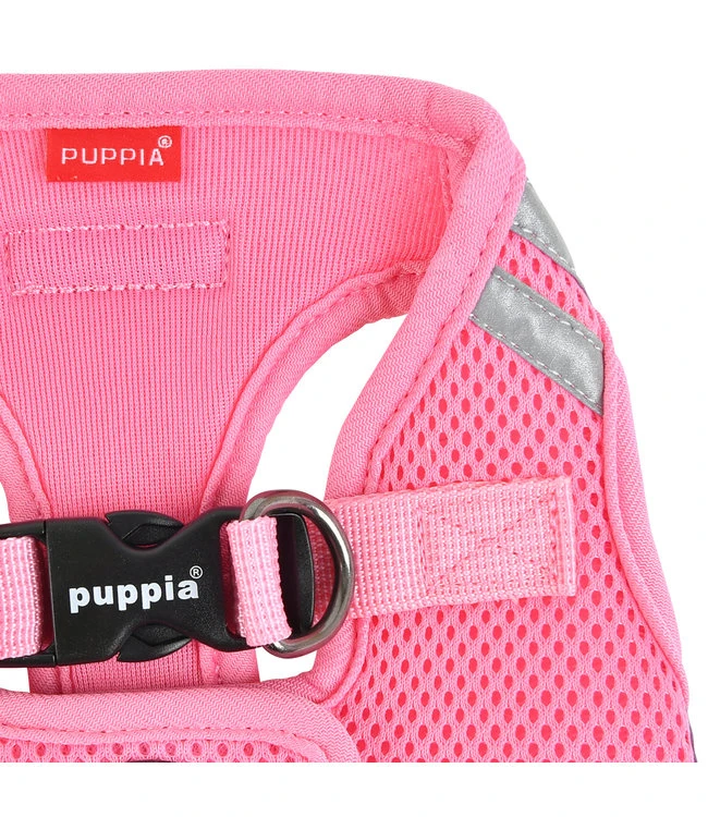 Puppia Puppia Soft Vest Harness PRO Model B Pink 6 Puppia Puppia Soft Vest Harness PRO Model B Pink - Afbeelding 4