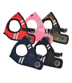 Puppia Puppia Soft Vest Harness PRO Model B Pink 14 Puppia Puppia Soft Vest Harness PRO Model B Pink -Hondenmode puppia soft vest harness pro model b pink 5