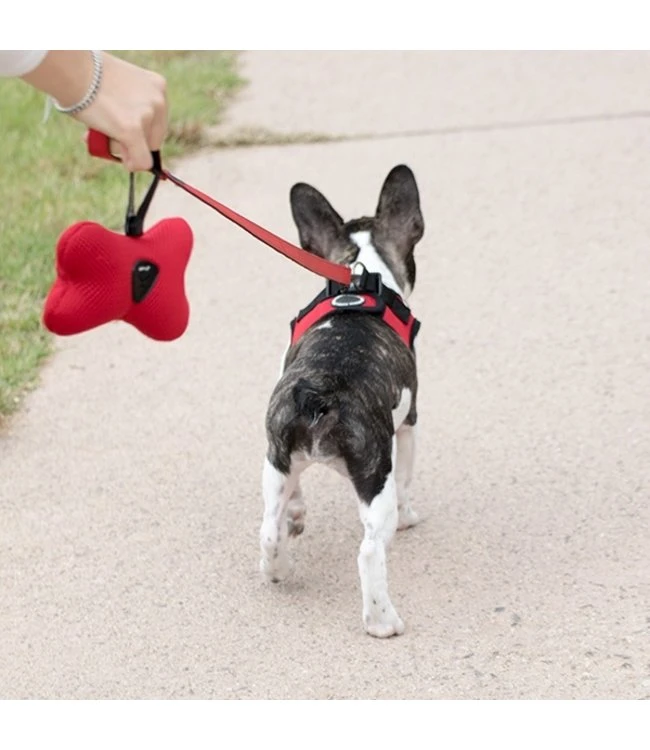 Puppia Puppia Soft Waste Bag Dispenser Wine 5 Puppia Puppia Soft Waste Bag Dispenser Wine - Afbeelding 3