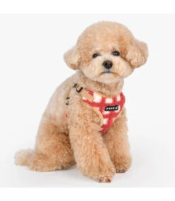 Puppia Puppia Stefan Harness Model C Coral -Hondenmode puppia stefan harness model c coral 4