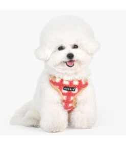 Puppia Puppia Stefan Harness Model C Coral -Hondenmode puppia stefan harness model c coral 5