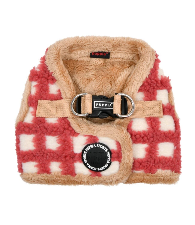 Puppia Puppia Stefan Vest Harness Model B Coral 4 Puppia Puppia Stefan Vest Harness Model B Coral - Afbeelding 2