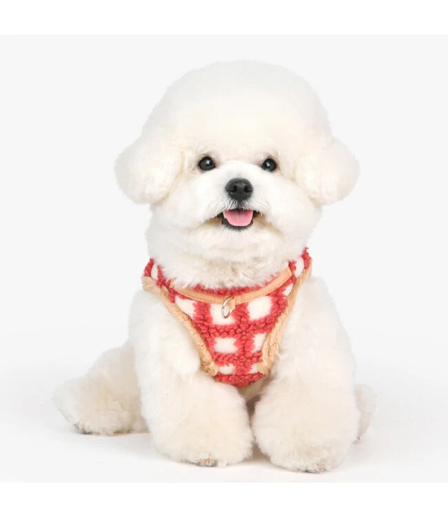 Puppia Puppia Stefan Vest Harness Model B Coral 7 Puppia Puppia Stefan Vest Harness Model B Coral - Afbeelding 5