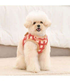 Puppia Puppia Stefan Vest Harness Model B Coral 14 Puppia Puppia Stefan Vest Harness Model B Coral -Hondenmode puppia stefan vest harness model b coral 5