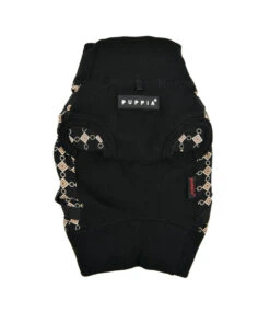 Puppia Puppia Sweater Harness J Jace Black -Hondenmode puppia sweater harness j jace black 1