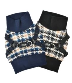 Puppia Puppia Sweater Harness J Kellen Navy -Hondenmode puppia sweater harness j kellen navy 2