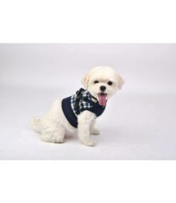Puppia Puppia Sweater Harness J Kellen Navy -Hondenmode puppia sweater harness j kellen navy 3