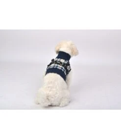Puppia Puppia Sweater Harness J Kellen Navy -Hondenmode puppia sweater harness j kellen navy 4