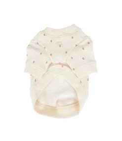 Puppia Puppia Sweater Orabel With Scarf Ivory -Hondenmode puppia sweater orabel with scarf ivory 1