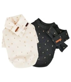 Puppia Puppia Sweater Orabel With Scarf Ivory -Hondenmode puppia sweater orabel with scarf ivory 2