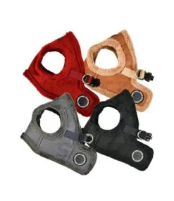 Puppia Puppia Terry Harness Model B Wine -Hondenmode puppia terry harness model b wine 7