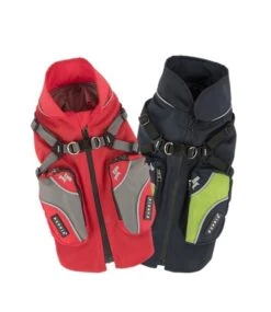 Puppia Puppia Teton Harness Jacket Red -Hondenmode puppia teton harness jacket red 3