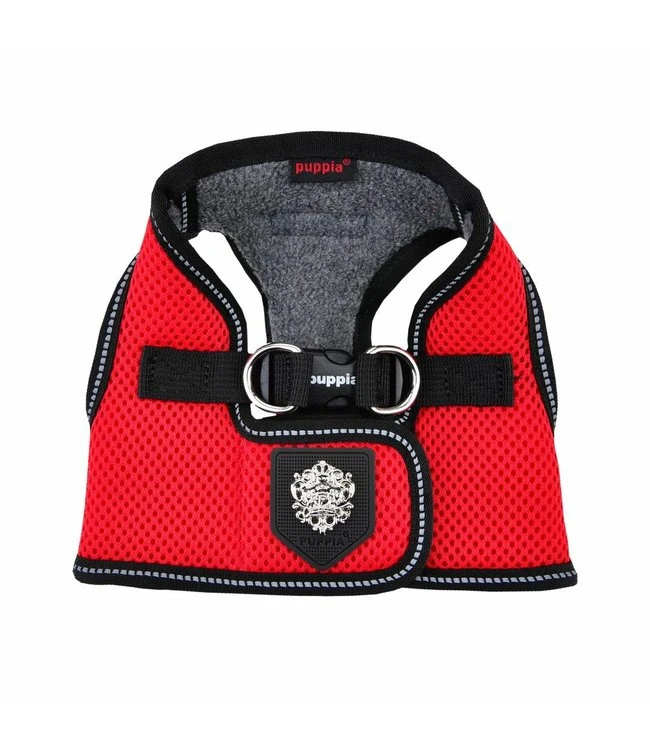 Puppia Puppia Thermal Soft Harness Model B Red 4 Puppia Puppia Thermal Soft Harness Model B Red - Afbeelding 2