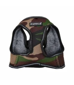 Puppia Puppia Thermal Soft Vest Harness Model B Camo ( ALLEEN XLARGE ) -Hondenmode puppia thermal soft vest harness model b camo alle 2