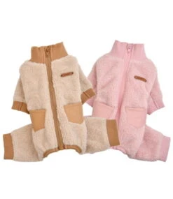 Puppia Puppia Titus Onesie Beige -Hondenmode puppia titus onesie beige 3