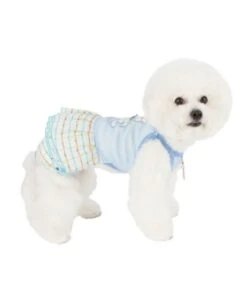Puppia Puppia Tot Sanitary Panty Sky Blue -Hondenmode puppia tot sanitary panty sky blue 3