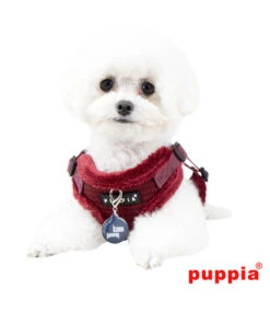 Puppia Puppia Troy Harness Model C Wine -Hondenmode puppia troy harness model c wine 3