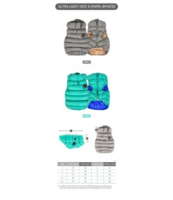 Puppia Puppia Ultra Light Jumper Grey -Hondenmode puppia ultra light jumper grey 4