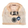 Puppia Puppia Vest Harness B Shepherd Beige -Hondenmode puppia vest harness b shepherd beige