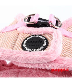 Puppia Puppia Vest Harness B Witta Pink -Hondenmode puppia vest harness b witta pink 2