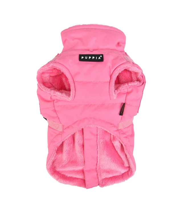 Puppia Puppia Wilkes Jacket Harness Pink 4 Puppia Puppia Wilkes Jacket Harness Pink - Afbeelding 2